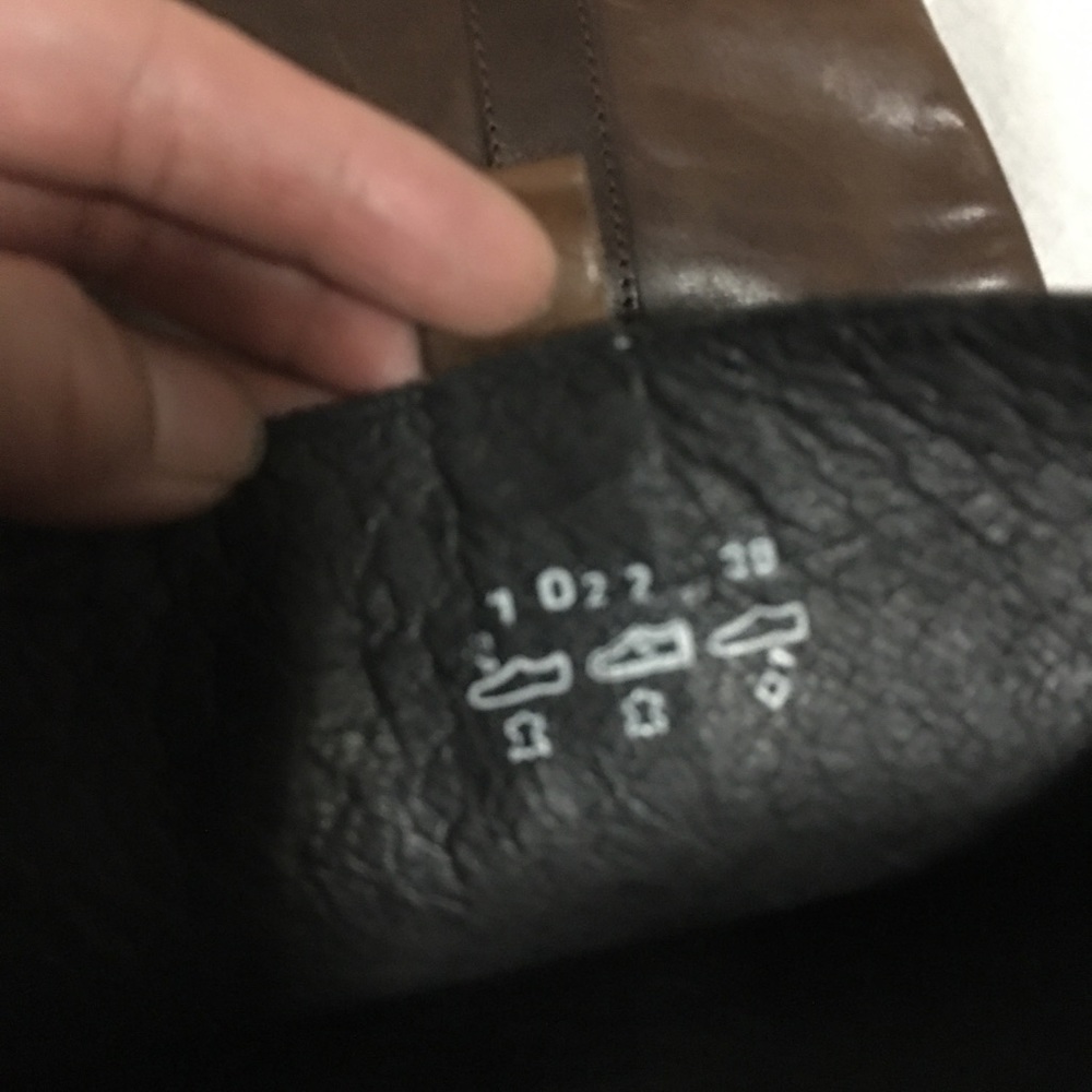 Vintage scene leather boots - Picture 5 of 10